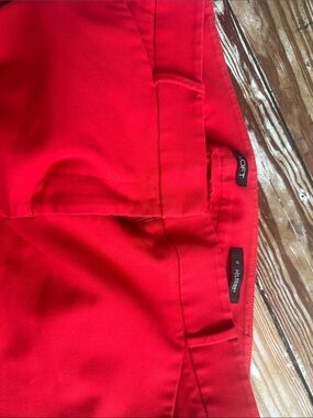 LOFT Red Women's Pants - Tailored Waist